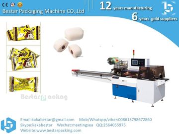 Ice chips Candy Packaging machine cotton marshmallow jelly soft candy packing machine supplier