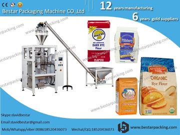Bestar vacuum feeding flour ,hard wheat flour ,powder ,milk powder,chocolate powder packing machine supplier