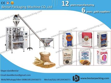Bestar vacuum feeding flour ,hard wheat flour ,powder ,milk powder,chocolate powder packing machine supplier